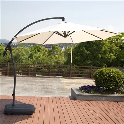 Большие консольные зонты для патио