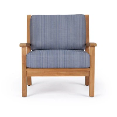 Одноместное деревянное садовое сиденье