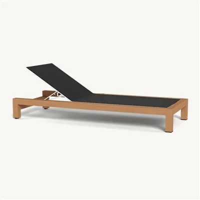 Шезлонг из тиковой сетки